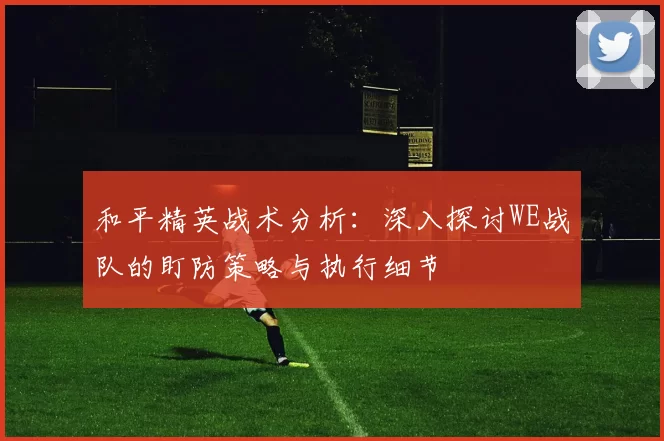 和平精英战术分析：深入探讨WE战队的盯防策略与执行细节
