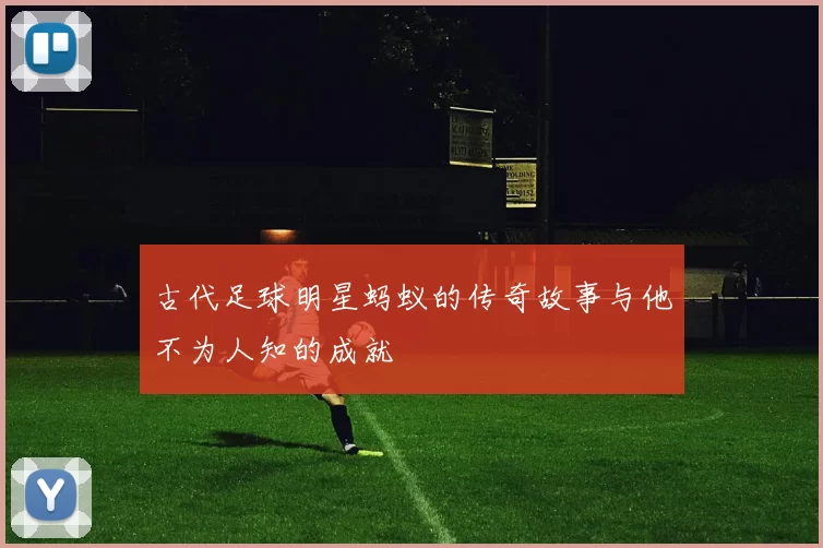 古代足球明星蚂蚁的传奇故事与他不为人知的成就