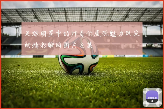 足球明星中的帅哥们展现魅力风采的精彩瞬间图片合集